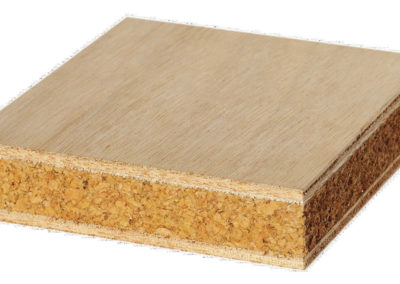 Superlight panel – Pannello sandwich, Okoumè, sughero compatto biondo